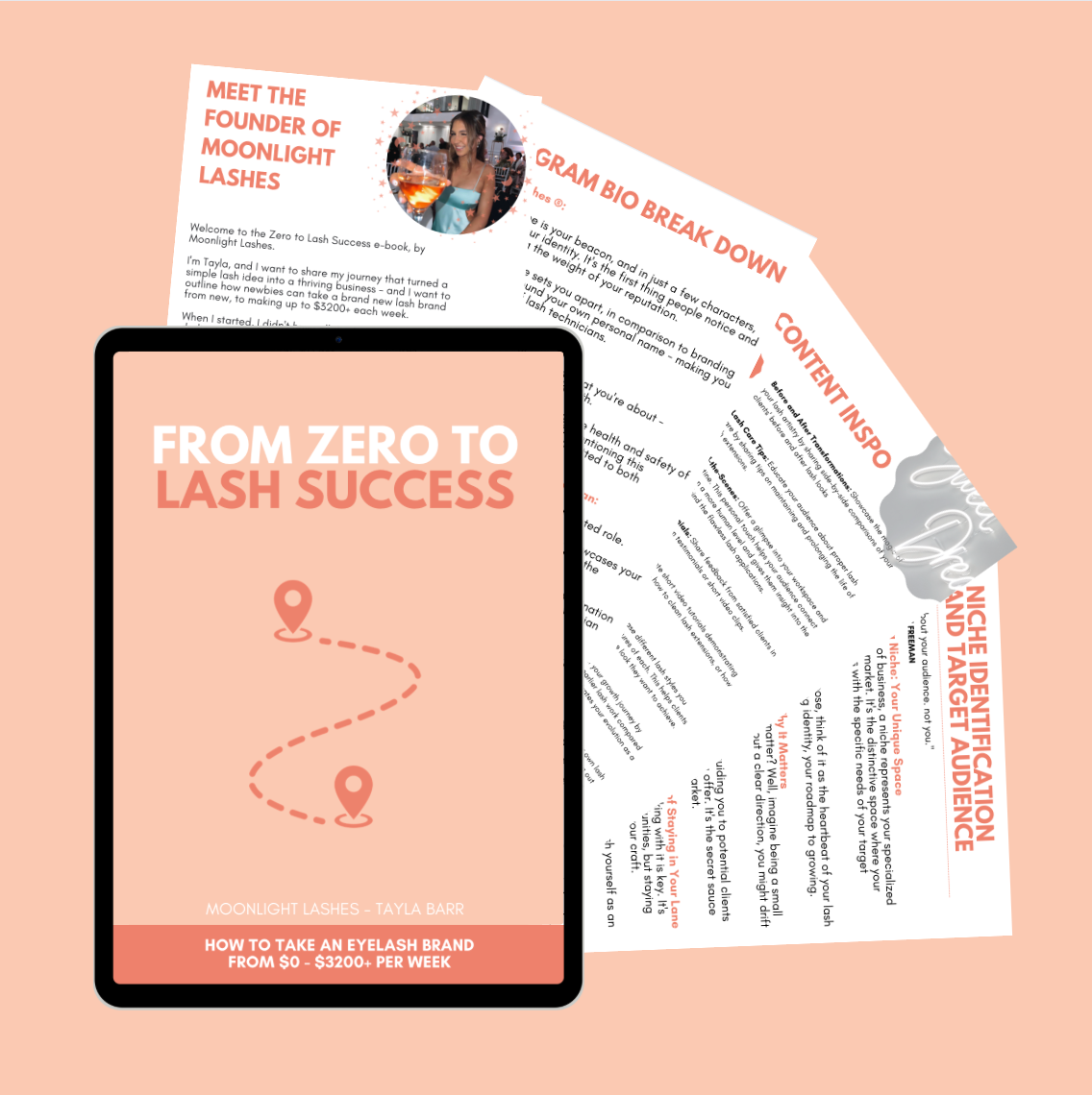 Moonlight Lashes E-Book "From Zero To Lash Success"